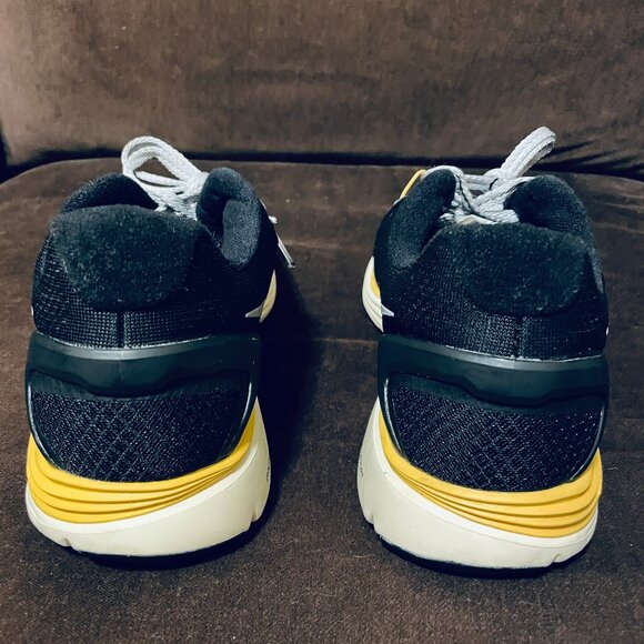 NIKE Lance Armstrong Livestrong Lunarglide 4 Black Marigold White 11.5 US 45.5 - Picture 4 of 11